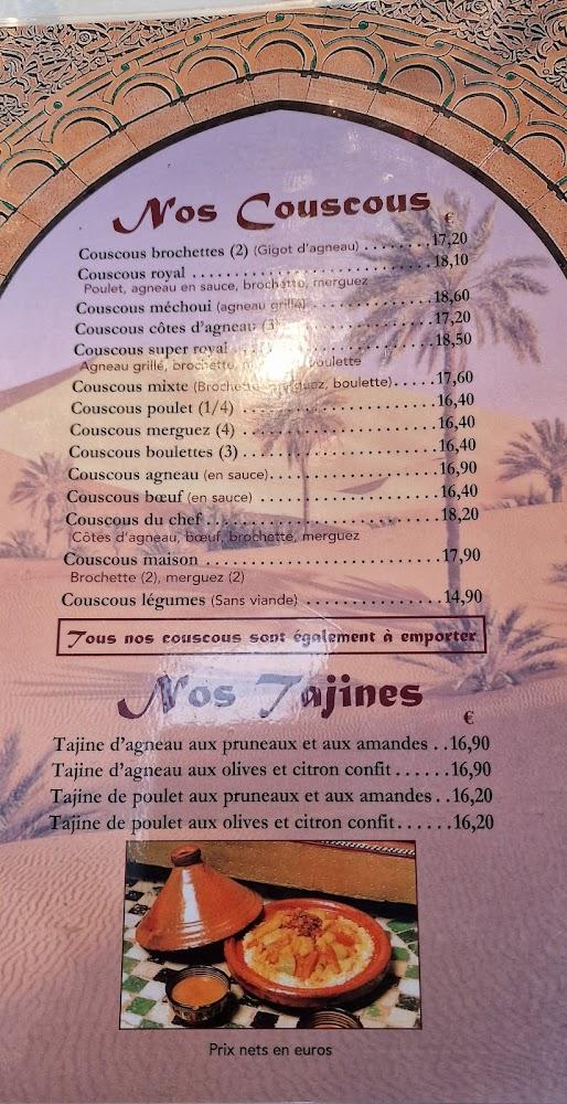 Au Royal Couscous - Menu Image 4